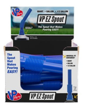 VP Racing 320 Fuel Can Spout, Plastic, Blue, Pack of 24