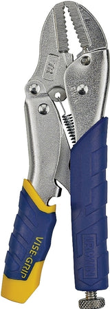 Irwin Fast Release Series 4935581 Locking Plier, 3/8 in W Jaw, 5 in OAL, 1-1/8 in Jaw Opening, Ergonomic Handle