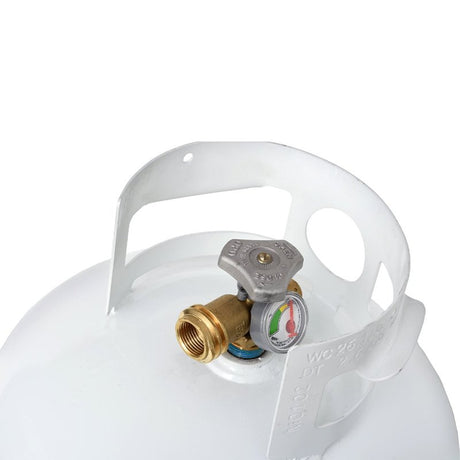 Flame King YSN11SQT Propane Tank Cylinder With Type 1 OPD Valve With OPD, 2.5 gal Tank, Steel