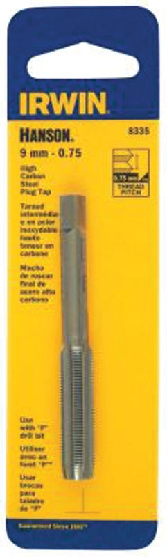 Irwin 8331 Thread Tap, 7 mm- 1 Thread, Plug Tap Thread, 4-Flute, HCS