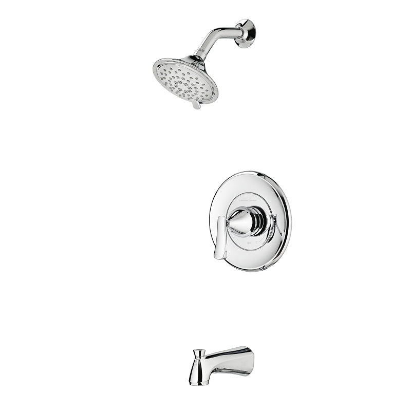 American Standard Chatfield Series 7413508.002 Tub and Shower Trim Kit, 3-Function Showerhead, 3-Spray Setting, Brass