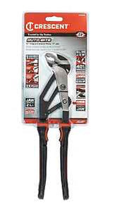 Crescent Z2 Auto-Bite Series RTAB10CG Tongue and Groove Plier, 10.9 in OAL, 2.2 in Jaw, Self-Locking Adjustment