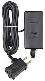 Leviton TBL03-10E Tabletop Dimmer, 120 VAC, 150 W LED and CFL Rating, 300 W Incandescent, Black