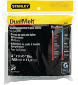 STANLEY GS20DT Glue Stick, Resin, Clear, 24 Pack