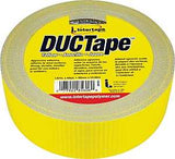 IPG 20C-Y2 Duct Tape, 60 yd L, 1.88 in W, Polyethylene-Coated Cloth Backing, Yellow