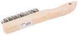 ProSource WB00416S Wire Brush, Metallic Bristle, 3/4 in W Brush, 10-7/8 in OAL