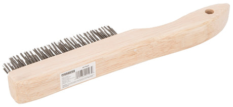 ProSource WB00416S Wire Brush, Metallic Bristle, 3/4 in W Brush, 10-7/8 in OAL