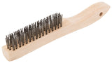 ProSource WB00416S Wire Brush, Metallic Bristle, 3/4 in W Brush, 10-7/8 in OAL