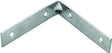 ProSource CB-B04-C4PS Corner Brace, 4 in L, 4 in W, 7/8 in H, Steel, Zinc-Plated, 3.1 mm Thick Material