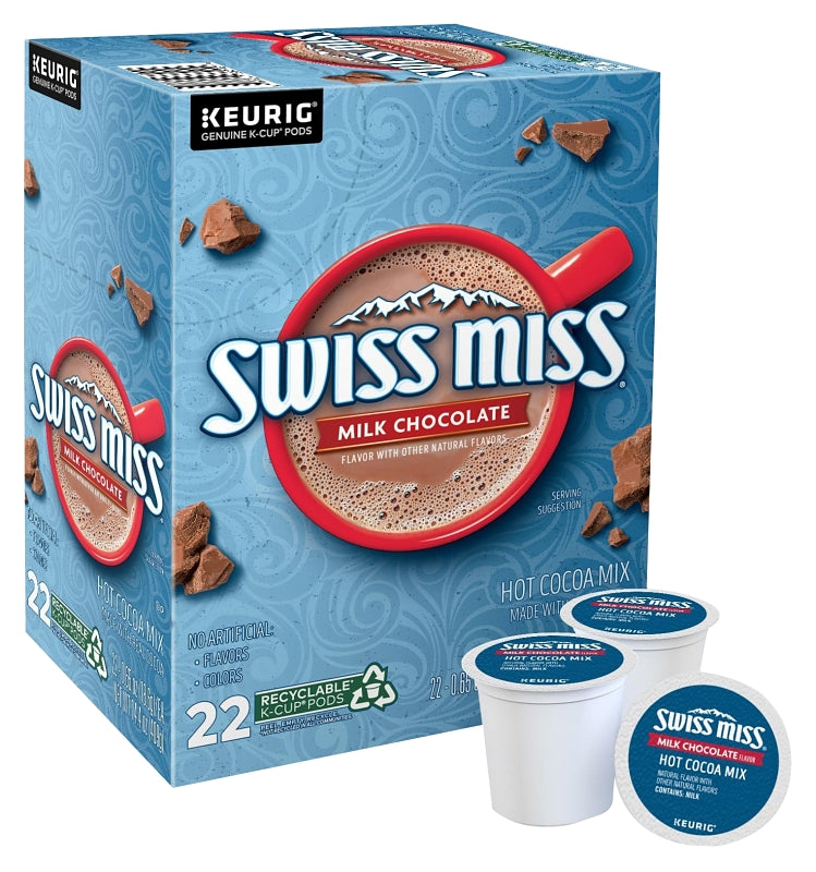 Keurig 5000345150 Hot Cocoa K-Cup Pod, Milk Chocolate, Caffeine, Box, Pack of 4