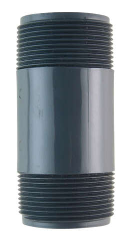 B&K ProLine Schedule 80 1-1/2 in. MIP X 1-1/2 in. D MIP PVC 4 in. Nipple 1 pk