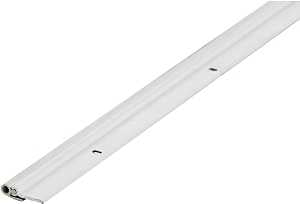 M-D 69923 Jamb Weatherstrip Kit, 7/8 in W, 1/4 in Thick, Aluminum/Vinyl