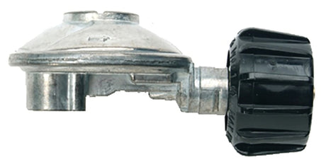 Mr. Heater F273761 Regulator, 90 deg, Low-Pressure, Zinc, Compatible With: For Type 1 QCC-1 Gas Grill Systems