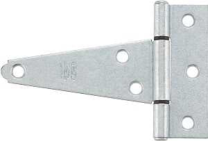 National Hardware N129-338 T-Hinge, Galvanized Steel, Tight Pin, 60 lb