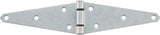 National Hardware N128-322 Strap Hinge, 2.43 in W Frame Leaf, Steel, Screw Mounting, 20 lb
