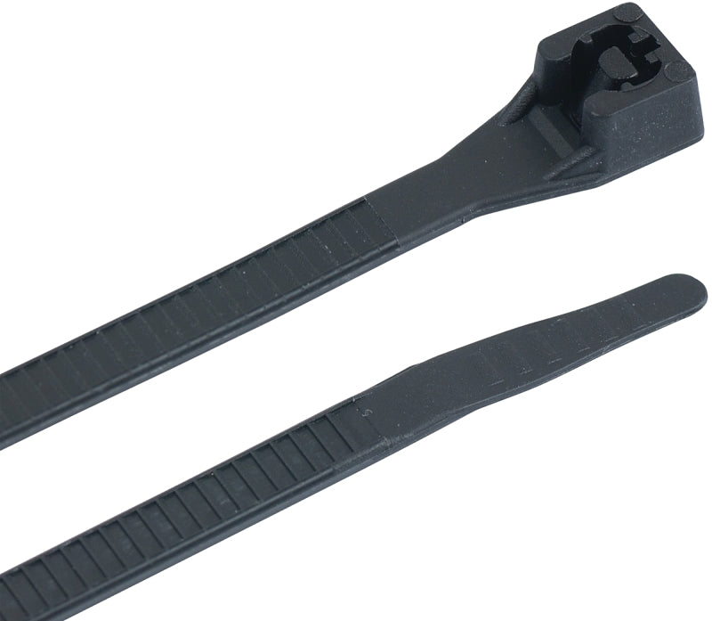 Gardner Bender 46-310UVB Cable Tie, Double-Lock Locking, 6/6 Nylon, Black