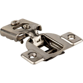 KasaWare KFHCN012-A-10 Hinge, 1/2 in Overlay, Nickel, Self-Closing, Compact Hinge, 10/PK