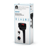 Gibraltar Mailboxes Gentry Series GGC1B0000 Mailbox Post Combo, 1000 cu-in Mailbox, Plastic Mailbox, Plastic Post, Black