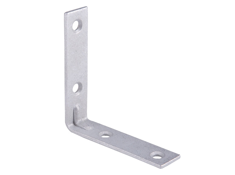 ProSource CB-G03-C4PS Corner Brace, 3 in L, 3 in W, 3/4 in H, Galvanized Steel, Galvanized, 2.6 mm Thick Material