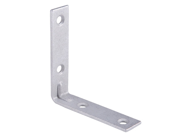 ProSource CB-G03-C4PS Corner Brace, 3 in L, 3 in W, 3/4 in H, Galvanized Steel, Galvanized, 2.6 mm Thick Material