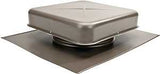 Lomanco LomanCool 600WB Static Roof Vent, 16-5/8 in OAW, 60 sq-in Net Free Ventilating Area, Aluminum, Weathered Bronze, Pack of 6