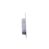 ProSource CB-G04-C4PS Corner Brace, 4 in L, 4 in W, 7/8 in H, Galvanized Steel, Galvanized, 3.1 mm Thick Material