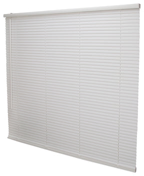 Simple Spaces PVCMB-13A Blind, 64 in L, 43 in W, Vinyl, White