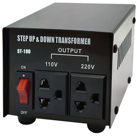 Goldsource ST-100W Step Up/Down Transformer, 100 VA , 110/220 VAC Secondary, Pack of 12