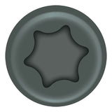 ProFIT 297158/0281158 Deck Screw, #9 Thread, 2-1/2 in L, Coarse Thread, Bugle Head, Combo Drive, Sharp Point, Gray