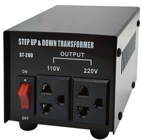 Goldsource ST-200W Step Up/Down Transformer, 200 VA , 110/220 VAC Secondary, Pack of 12