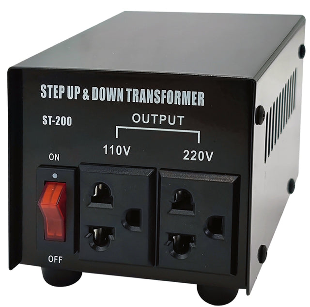 Goldsource ST-200W Step Up/Down Transformer, 200 VA , 110/220 VAC Secondary, Pack of 12