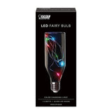 Feit Electric FY/BOT/RGB/LED LED Bulb, Specialty, Bottle Lamp, 11 W Equivalent, E26 Medium Lamp Base, Non-Dimmable