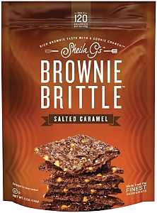 Sheila G's SG1238 Brownie Brittle, Salted Caramel Flavor, 5 oz, Pack of 6