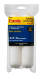 Purdy 14G626012 Jumbo Mini Roller Cover, 3/8 in Thick Nap, 6-1/2 in L, Dralon Fabric Cover