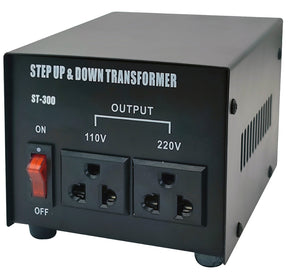 Goldsource ST-300W Step Up/Down Transformer, 300 VA , 110/220 VAC Secondary, Pack of 8
