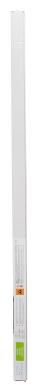 Simple Spaces PVCMB-16A Blind, 64 in L, 48 in W, Vinyl, White