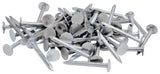 ProFIT 0069158 Hand Drive Roofing Nail, 2-1/2 in L, Flat Head, 11 ga, Steel