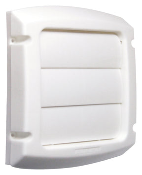 DUNDAS JAFINE LC3WX Exhaust Cap, 3 in Duct, White