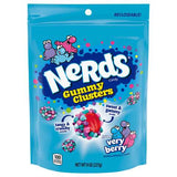 Nerds Very Berry Gummy Clusters 8 oz, Pack of 6
