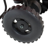 Chapin 8000A Lawn Spreader, 65 lb, Steel Frame, Poly Hopper, Deep Lug Wheel