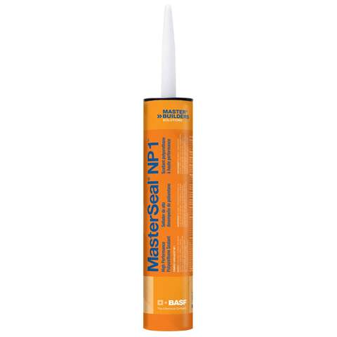 BASF MasterSeal NP 1 White Elastomeric Polyurethane Sealant 10.1 oz, Pack of 12