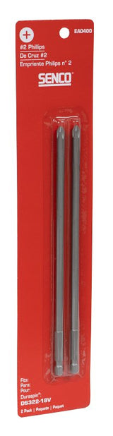 Senco EA0400 Screwdriver Bit, #2 Drive, Phillips Drive, 3 in L