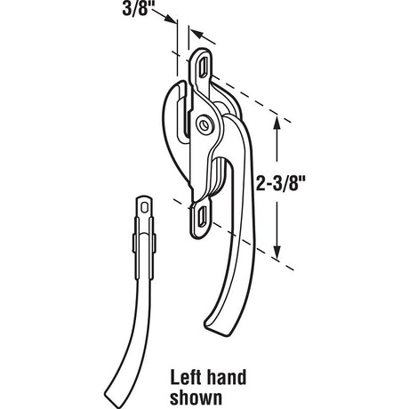 Prime-Line H 3541 Locking Handle