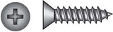 HILLMAN No. 8 X 3/4 in. L Phillips Flat Head Sheet Metal Screws 100 pk