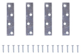 ProSource MP-Z03-C4PS Mending Plate, 3 in L, 3/4 in W, Steel, Screw Mounting