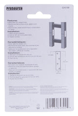 ProSource MP-Z04-C4PS Mending Plate, 4 in L, 7/8 in W, Steel, Screw Mounting
