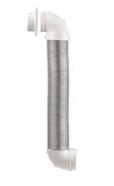 Lambro 4004 Duct Kit, Flexible, Aluminum/Plastic, 4-Piece