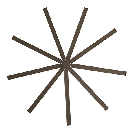 Big Air ICF96WLORB Ceiling Fan, 110 V, 6-Speed, 13,000 cfm Air