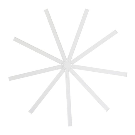 Big Air ICF96WLWH Ceiling Fan, 110 V, 6-Speed, 13,000 cfm Air, White