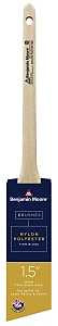 Benjamin Moore U61815-017 Paint Brush, Wood Handle, Firm Brush, 2-3/16 in L Bristle, Nylon/Polyester Bristle, 1 EA